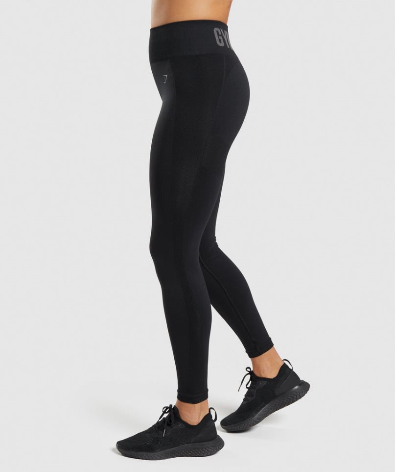 Women's Gymshark Flex High Waisted Leggings Black | NZ 8HBMIQ